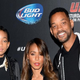 Willow Smith and her parents, Jada Pinkett Smith and Will Smith, attend the UFC 170 event at the Mandalay Bay Events Center on Feb. 22, 2014, in Las Vegas.
Ethan Miller/Getty Images